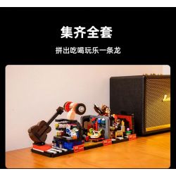 PANTASY 11006 non  NHÀ HÀNG ???M CÚNG bộ đồ chơi xếp lắp ráp ghép mô hình