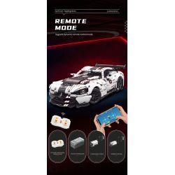 MOYU BLOCK MY88317 88317 non  XE THỂ THAO NÉ TRÁNH VIPER tỷ lệ 1:14 bộ đồ chơi xếp lắp ráp ghép mô hình 1060 khối