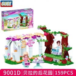 GUDI 9001D 9001A 9001B 9001C non  CÔNG CHÚA 4 CỐI XAY GIÓ XE NGỰA SANG TRỌNG LÂU ĐÀI ANNA BELLA BACK GARDEN bộ đồ chơi xếp lắp ráp ghép mô hình Disney Princess 648 khối