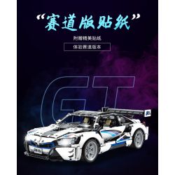 KAIYU K86112 86112 non  BMW I8S 1:10. tỷ lệ 1:10 bộ đồ chơi xếp lắp ráp ghép mô hình  Kỹ Thuật Công Nghệ Cao Mô Hình Phương Tiện 2110 khối