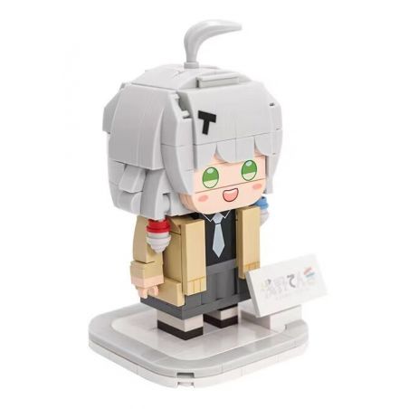 PANTASY 11012 non  THIÊN THẦN JIMMY ASANO TENKI bộ đồ chơi xếp lắp ráp ghép mô hình Brickheadz TANCHJIM ASANO Nhân Vật Đầu To 300 khối