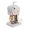 PANTASY 11012 non  THIÊN THẦN JIMMY ASANO TENKI bộ đồ chơi xếp lắp ráp ghép mô hình Brickheadz TANCHJIM ASANO Nhân Vật Đầu To 300 khối