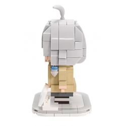 PANTASY 11012 non  THIÊN THẦN JIMMY ASANO TENKI bộ đồ chơi xếp lắp ráp ghép mô hình Brickheadz TANCHJIM ASANO Nhân Vật Đầu To 300 khối