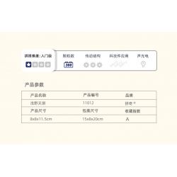 PANTASY 11012 non  THIÊN THẦN JIMMY ASANO TENKI bộ đồ chơi xếp lắp ráp ghép mô hình Brickheadz TANCHJIM ASANO Nhân Vật Đầu To 300 khối