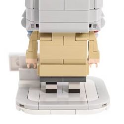 PANTASY 11012 non  THIÊN THẦN JIMMY ASANO TENKI bộ đồ chơi xếp lắp ráp ghép mô hình Brickheadz TANCHJIM ASANO Nhân Vật Đầu To 300 khối