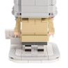 PANTASY 11012 non  THIÊN THẦN JIMMY ASANO TENKI bộ đồ chơi xếp lắp ráp ghép mô hình Brickheadz TANCHJIM ASANO Nhân Vật Đầu To 300 khối