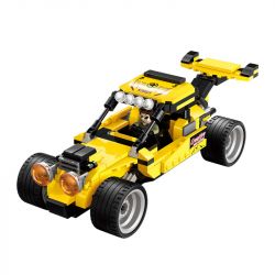 GUDI 50101 non  XE JEEP OFF-ROAD RACING BIJI MÁY XÚC bộ đồ chơi xếp lắp ráp ghép mô hình CREATIVE WORKS 351 khối