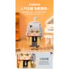PANTASY 11012 non  THIÊN THẦN JIMMY ASANO TENKI bộ đồ chơi xếp lắp ráp ghép mô hình Brickheadz TANCHJIM ASANO Nhân Vật Đầu To 300 khối