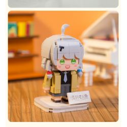 PANTASY 11012 non  THIÊN THẦN JIMMY ASANO TENKI bộ đồ chơi xếp lắp ráp ghép mô hình Brickheadz TANCHJIM ASANO Nhân Vật Đầu To 300 khối