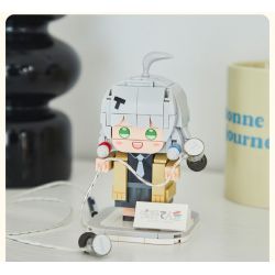 PANTASY 11012 non  THIÊN THẦN JIMMY ASANO TENKI bộ đồ chơi xếp lắp ráp ghép mô hình Brickheadz TANCHJIM ASANO Nhân Vật Đầu To 300 khối