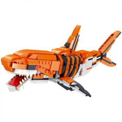 ZHEGAO 01045 non  KHỦNG LONG BA LẦN THAY ĐỔI HÌNH DẠNG bộ đồ chơi xếp lắp ráp ghép mô hình Dino DINOSAUR 1030 khối