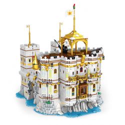 REOBRIX 66013 non  VỊNH HOÀNG GIA bộ đồ chơi xếp lắp ráp ghép mô hình Pirates Of The Caribbean THE ROYAL BAY Cướp Biển Vùng Caribe 4168 khối