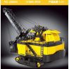 HAPPY BUILD SHINEYU XINYU YC-22004 22004 YC22004 non  XẺNG ĐIỆN MỎ 1:37 tỷ lệ 1:37 bộ đồ chơi xếp lắp ráp ghép mô hình Build Team SHINE YU ELECTRIC ROPE SHOVEL Đội Xây Dựng 11689 khối