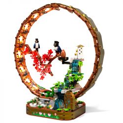 JUHANG TECHNOLOGY 87002 non  MAGPIE. bộ đồ chơi xếp lắp ráp ghép mô hình 1109 khối