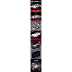 HAPPY BUILD SHINEYU XINYU YC-23002 23002 YC23002 non  TOYOTA 86. tỷ lệ 1:10 bộ đồ chơi xếp lắp ráp ghép mô hình  TOYOTA GT86 Kỹ Thuật Công Nghệ Cao Mô Hình Phương Tiện 2586 khối