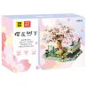 TOP TOY 60028 non  GA XE LỬA bộ đồ chơi xếp lắp ráp ghép mô hình City CHERRY BLOSSOMS Thành Phố 1105 khối