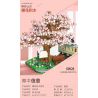 TOP TOY 60028 non  GA XE LỬA bộ đồ chơi xếp lắp ráp ghép mô hình City CHERRY BLOSSOMS Thành Phố 1105 khối
