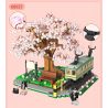 TOP TOY 60028 non  GA XE LỬA bộ đồ chơi xếp lắp ráp ghép mô hình City CHERRY BLOSSOMS Thành Phố 1105 khối