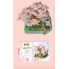 TOP TOY 60028 non  GA XE LỬA bộ đồ chơi xếp lắp ráp ghép mô hình City CHERRY BLOSSOMS Thành Phố 1105 khối