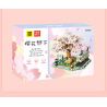 TOP TOY 60028 non  GA XE LỬA bộ đồ chơi xếp lắp ráp ghép mô hình City CHERRY BLOSSOMS Thành Phố 1105 khối