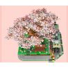 TOP TOY 60028 non  GA XE LỬA bộ đồ chơi xếp lắp ráp ghép mô hình City CHERRY BLOSSOMS Thành Phố 1105 khối