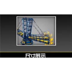 MouldKing 17006 Mould King 17006 non  MÁY ĐÀO ROVER. bộ đồ chơi xếp lắp ráp ghép mô hình  BUCKET WHEEL EXCAVATOR Kỹ Thuật Công Nghệ Cao Mô Hình Phương Tiện 4588 khối