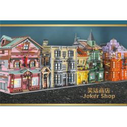 MouldKing 16041 Mould King 16041 non  JOKE SHOP. bộ đồ chơi xếp lắp ráp ghép mô hình MAGIC JOKER SHOP 3363 khối