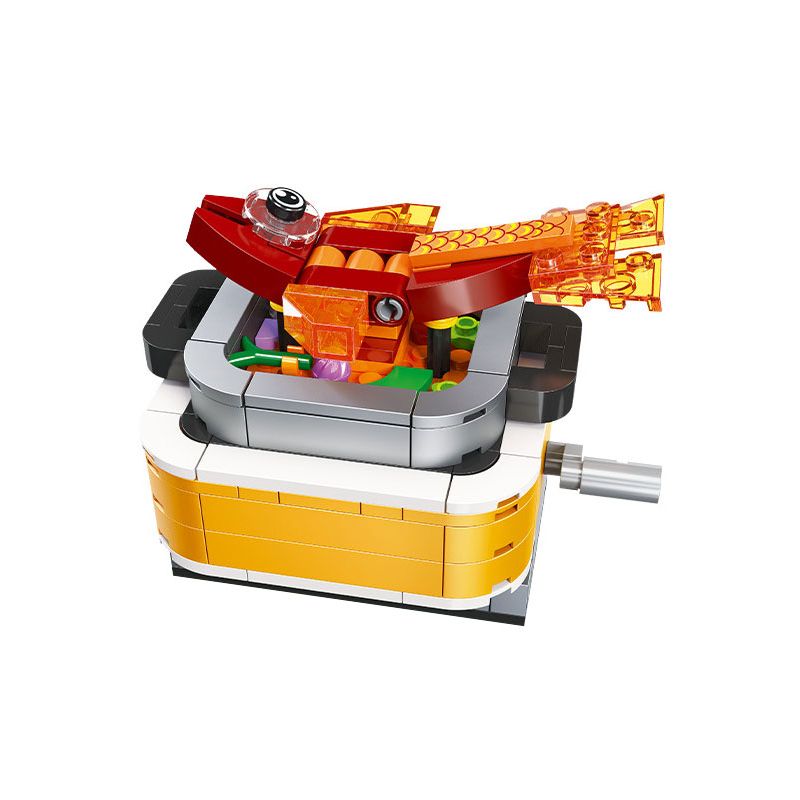 JIESTAR 86101 non  CÁ BƠ XOA bộ đồ chơi xếp lắp ráp ghép mô hình 175 khối