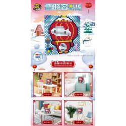 LOHO SX2022 2022 non  ĐÔN BÉO TIẾT HIỂU DUNG bộ đồ chơi xếp lắp ráp ghép mô hình Art