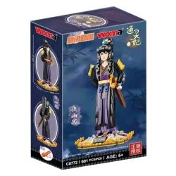 WOMA C0772 0772 non  ĐÊM TỐI bộ đồ chơi xếp lắp ráp ghép mô hình 601 khối