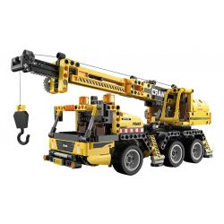 CADA DOUBLEE C65005 65005 non  CẦU TRỤC KỸ THUẬT bộ đồ chơi xếp lắp ráp ghép mô hình  CRANE TRUCK Kỹ Thuật Công Nghệ Cao Mô Hình Phương Tiện 658 khối