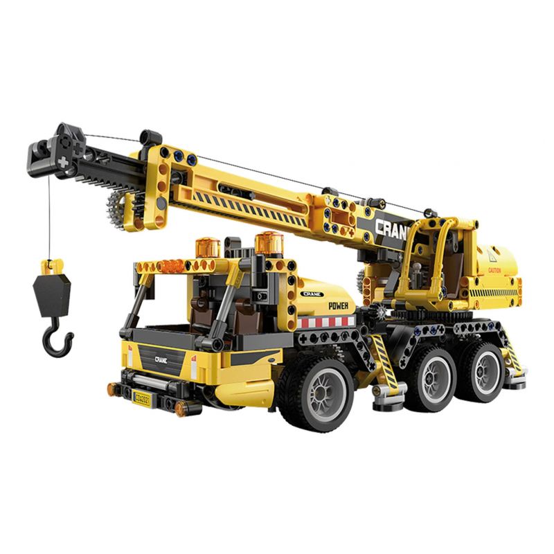 CADA DOUBLEE C65005 65005 non  CẦU TRỤC KỸ THUẬT bộ đồ chơi xếp lắp ráp ghép mô hình  CRANE TRUCK Kỹ Thuật Công Nghệ Cao Mô Hình Phương Tiện 658 khối