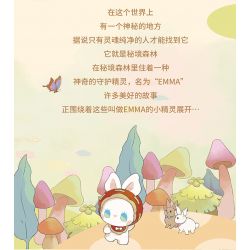 TOP TOY TC1806 1806 non  HỘP NHẠC NGÔI NHÀ NẤM bộ đồ chơi xếp lắp ráp ghép mô hình 650 khối