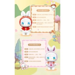 TOP TOY TC1806 1806 non  HỘP NHẠC NGÔI NHÀ NẤM bộ đồ chơi xếp lắp ráp ghép mô hình 650 khối