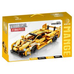 MANGE TECHNOLOGY 88006 non  XE LÙI SENNA GTR bộ đồ chơi xếp lắp ráp ghép mô hình  Kỹ Thuật Công Nghệ Cao Mô Hình Phương Tiện 626 khối