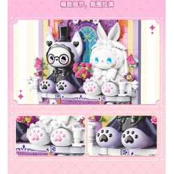 TOP TOY TC1808 1808 non  BẢN IN ĐÁM CƯỚI TƯỞNG TƯỢNG bộ đồ chơi xếp lắp ráp ghép mô hình