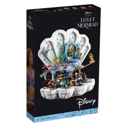 NOT  THE LITTLE MERMAID ROYAL CLAMSHELL 43225 E5225 5225 68009 xếp lắp ráp ghép mô hình VỎ SÒ HOÀNG GIA NÀNG TIÊN CÁ NHỎ XỨ SỞ THẦN CỦA 1808 khối