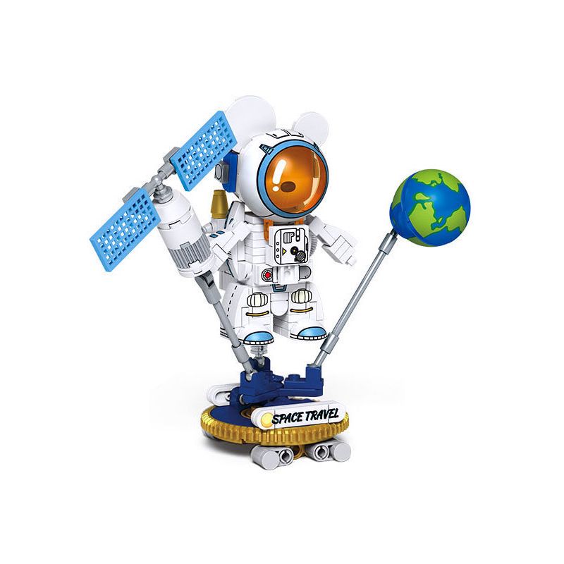 SEMBO WEKKI VIGGI 612012 non  CHAO XIONG KHÔNG GIAN QEE bộ đồ chơi xếp lắp ráp ghép mô hình 200 khối