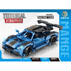 MANGE TECHNOLOGY 88005 non  XE KÉO KOENIGSEGG R5 bộ đồ chơi xếp lắp ráp ghép mô hình  Kỹ Thuật Công Nghệ Cao Mô Hình Phương Tiện 652 khối