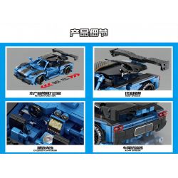 MANGE TECHNOLOGY 88005 non  XE KÉO KOENIGSEGG R5 bộ đồ chơi xếp lắp ráp ghép mô hình  Kỹ Thuật Công Nghệ Cao Mô Hình Phương Tiện 652 khối