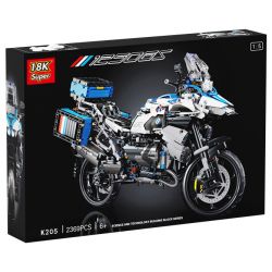 SUPER 18K K250 TA GAOLE T4022 4022 non  BMW R1250 GS 1:5 tỷ lệ 1:5 bộ đồ chơi xếp lắp ráp ghép mô hình  Kỹ Thuật Công Nghệ Cao Mô Hình Phương Tiện 2369 khối