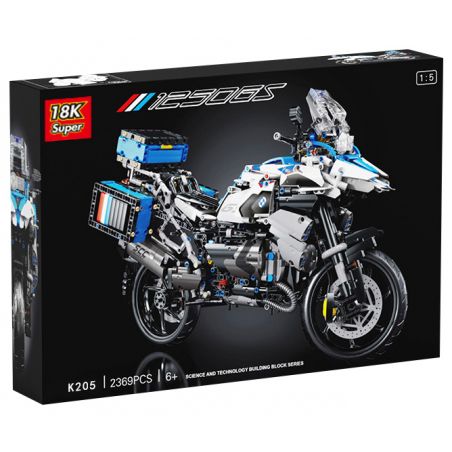 SUPER 18K K250 TA GAOLE T4022 4022 non  BMW R1250 GS 1:5 tỷ lệ 1:5 bộ đồ chơi xếp lắp ráp ghép mô hình  Kỹ Thuật Công Nghệ Cao Mô Hình Phương Tiện 2369 khối