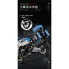 SUPER 18K K250 TA GAOLE T4022 4022 non  BMW R1250 GS 1:5 tỷ lệ 1:5 bộ đồ chơi xếp lắp ráp ghép mô hình  Kỹ Thuật Công Nghệ Cao Mô Hình Phương Tiện 2369 khối