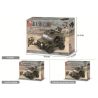 SLUBAN M38-B0299 B0299 0299 M38B0299 38-B0299 non  XE TẢI QUÂN ĐỘI 2-ARMY JEEP bộ đồ chơi xếp lắp ráp ghép mô hình Land Forces 2 Sức Mạnh Mặt Đất 221 khối