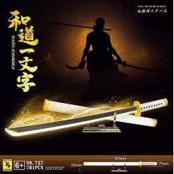 RENZAIMA 727 non  ONE PIECE WADOU ICHIMONJI bộ đồ chơi xếp lắp ráp ghép mô hình WADO ICHIMONJI Đảo Hải Tặc 781 khối