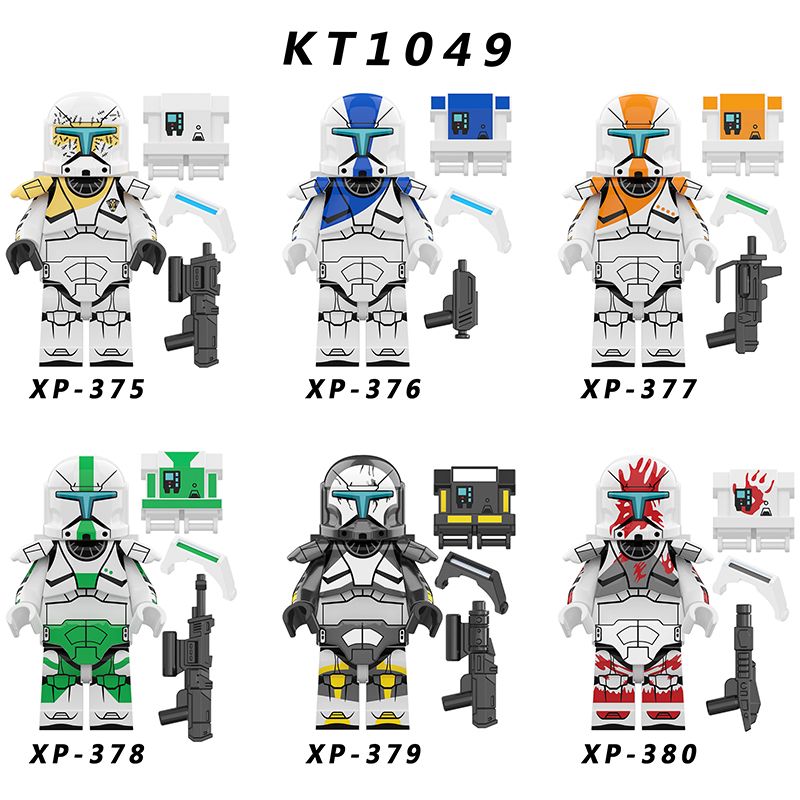 KORUIT KT1049 1049 XP non  ĐỘI ASSAULT CỘNG HÒA bộ đồ chơi xếp lắp ráp ghép mô hình Collectable Minifigures Búp Bê Sưu Tầm