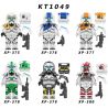 KORUIT KT1049 1049 XP non  ĐỘI ASSAULT CỘNG HÒA bộ đồ chơi xếp lắp ráp ghép mô hình Collectable Minifigures Búp Bê Sưu Tầm