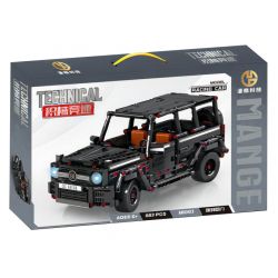 MANGE TECHNOLOGY 88003 non  XE LÙI G36-AMG bộ đồ chơi xếp lắp ráp ghép mô hình  Kỹ Thuật Công Nghệ Cao Mô Hình Phương Tiện 683 khối