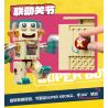 X AREA-X AD0001 0001 non  TRANG TRẠI XĂNG DẦU TINTOWN SUPER BOB ROBOT bộ đồ chơi xếp lắp ráp ghép mô hình Creator SUPER XBOB Sáng Tạo