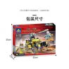 Kazi KY81046 81046 non  XE CHIẾN ĐẤU BỘ BINH ĐA CHỨC NĂNG bộ đồ chơi xếp lắp ráp ghép mô hình 295 khối